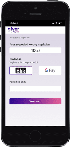 Cellphone with PayTip